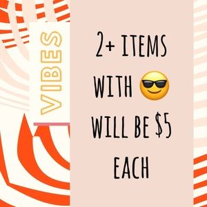 $5 if you bundle!!